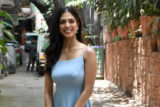 Malavika Mohanan looks the cutest in blue outfit