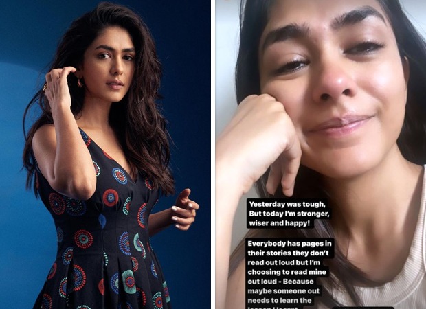 Mrunal Thakur finally opens up on why she had shared a crying photo of herself; say, “There are a lot of problems that the actor or the personality faces”