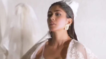 Mrunal Thakur looks angelic in white!