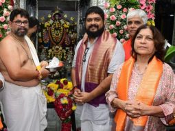 Om Raut visits Ram Mandir in Mumbai on the occasion of Ram Navami after unveiling Adipurush poster