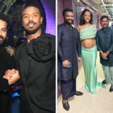 Oscars 2023: Jr. NTR strikes a pose with Creed III star Michael B. Jordan at after party; ‘Naatu Naatu’ singers meet Rihanna, see photos