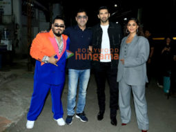 Photos: Aditya Roy Kapur and Mrunal Thakur snapped promoting their film Gumraah