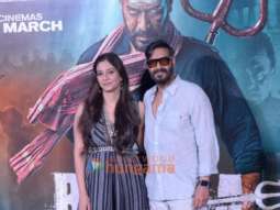 Photos: Ajay Devgn and Tabu snapped promoting Bholaa in Delhi