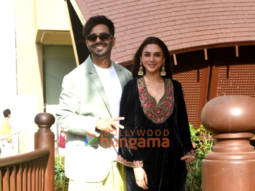 Photos: Aparshakti Khurana, Aditi Rao Hydari, Prosenjit Chatterjee and Sidhant Gupta snapped promoting their show Jubilee