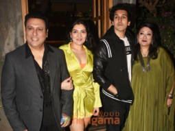 Photos: Govinda and family snapped at his son Yashvardhan’s birthday celebrations