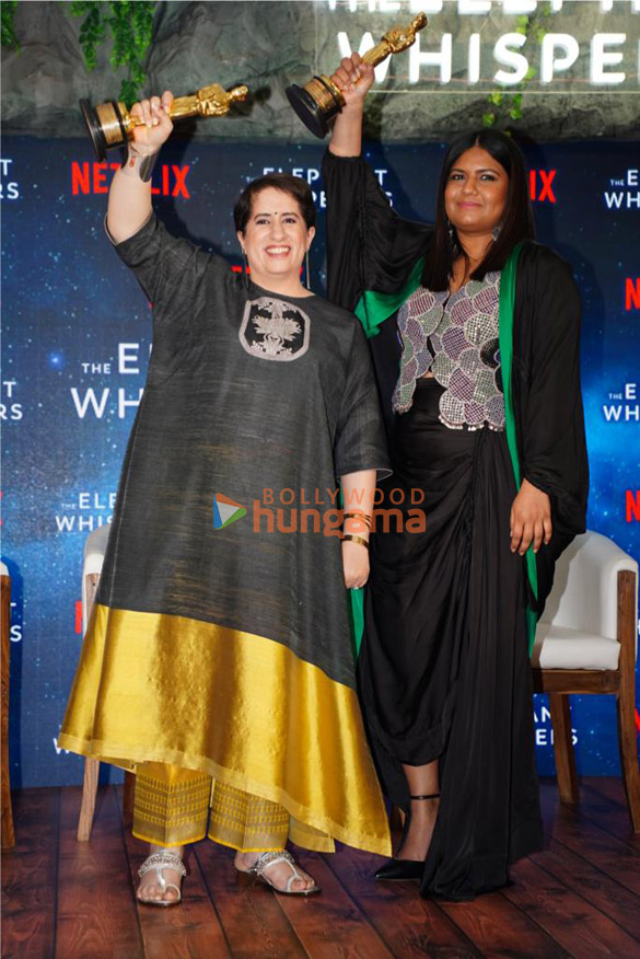 photos guneet monga kartiki gonsalves and others attend first press meet for the oscar winning film the elephant whisperers 4