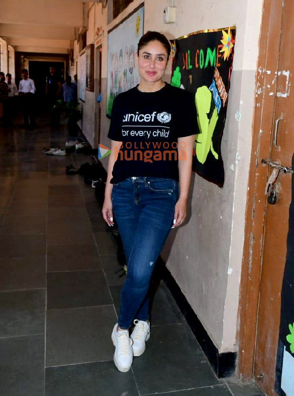 photos kareena kapoor khan on behalf of unicef visits a school in mithanagar 5