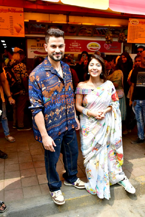 Photos: Kunal Kemmu and Shweta Tripathi promote their film Kanjoos Makhichoos in Bandra