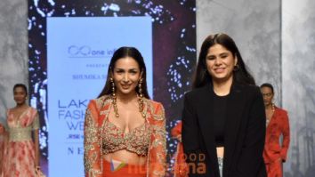 Photos: Malaika Arora walks the ramp for designer Bhumika Sharma at Lakme Fashion Week 2023 – Day 4