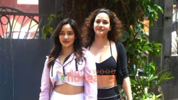 Photos: Neha Sharma and Aisha Sharma spotted outside a gym