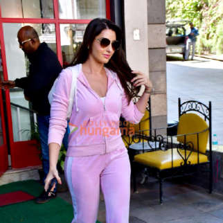 Photos: Nora Fatehi snapped at Muah salon in Bandra