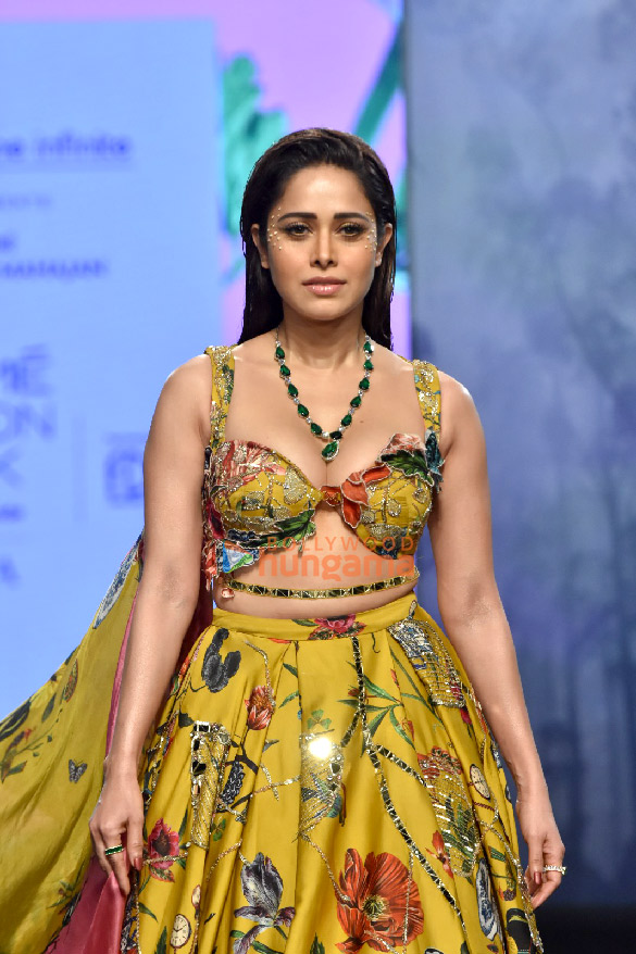 photos nushrratt bharuccha walks the ramp for designer mahima mahajan at lakme fashion week 2023 2