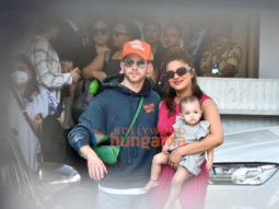 Photos: Priyanka Chopra Jonas and Nick Jonas snapped at the private airport in Kalina