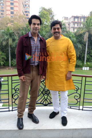 Photos: Rajkummar Rao and Ashutosh Rana snapped attending Bheed press conference