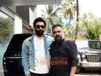 Luv Ranjan And Ranbir Kapoor Spotted Promoting Their Film Tu Jhoothi Main  Makkaar At T Series Office Andheri In Mumbai – Gallery
