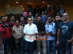 Photos: Rani Mukerji celebrates her birthday with media