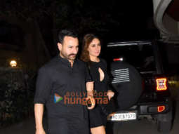 Photos: Saif Ali Khan, Kareena Kapoor Khan, Karisma Kapoor and others snapped attending Malaika Arora’s mother’s birthday party at Amrita Arora’s house in Bandra