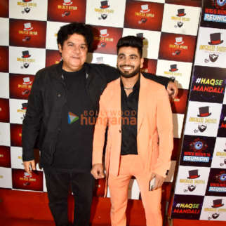 Photos: Sajid Khan, Anjali Arora, Sumbul Touqeer Khan and others spotted at Shiv Thakare's party at Red Carpet, Bandra