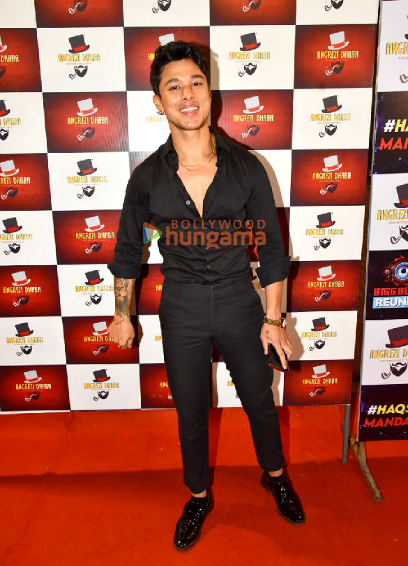 photos sajid khan anjali arora sumbul touqeer khan and others spotted at shiv thakares party at red carpet bandra 4