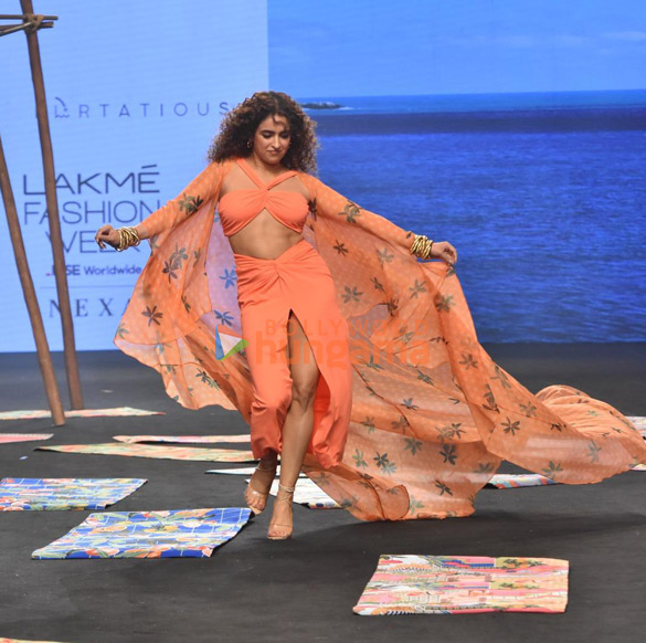 photos sanya malhotra sonakshi sinha and others walk the ramp at lakme fashion week 2023 day 2 8
