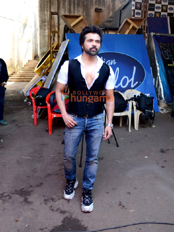 photos suniel shetty himesh reshammiya and others snapped on the sets of indian idol for hunter tootega nahi todega promotions 5
