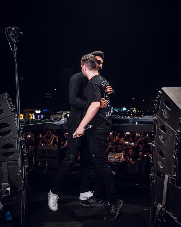 Ranbir Kapoor joins Martin Garrix on stage in Bangalore; the Dutch DJ-music producer says 'what a special night'