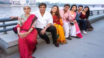 Ratna Pathak Shah, Raj Babbar and cast of Happy Family: Conditions Apply visit Ahmedabad; say, “Maja Aavi Gayo”