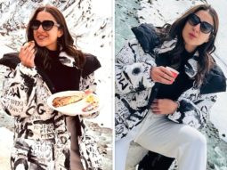 Sara Ali Khan enjoys parathas in mountains as she vacations in Spiti Valley, see photos
