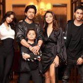 Shah Rukh Khan fans get a special treat from Gauri Khan as the family poses for a perfect picture with the kids