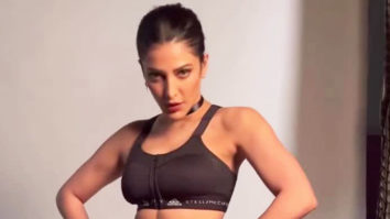 Shanaya Kapoor Dance Video: Wearing a green sports bra and black