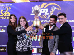Snapped: Shiv Thakare, Akanksha Puri and others at launch of Naghma Khan’s Shaaz International Premiere League – Season 1