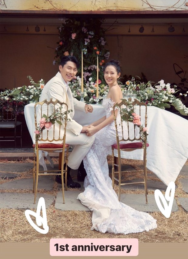 Son Ye Jin and Hyun Bin share a stunning unseen photo to celebrate first wedding anniversary; see pic