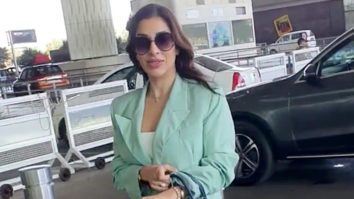 Sophie Choudry’s mint green jacket is all we want!