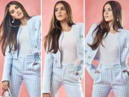 Tara Sutaria is making our mid-week fashionably better with her gingham co-ord set worth Rs.38K