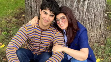 Twinkle Khanna gets flowers from son Aarav on Mother’s Day