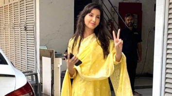 Wow! Nora Fatehi slays the Indian look with ease!