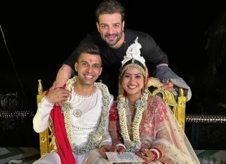 Yeh Hai Mohabbatein star Krishna Mukherjee ties the knot with her bae Chirag Batliwalla in a Bengali style wedding; Co-star Karan Patel pens a heartfelt note