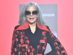 Zeenat Aman shares her experience walking Lakme Fashion Week ramp; says, “There was a butterfly or two fluttering in my stomach”