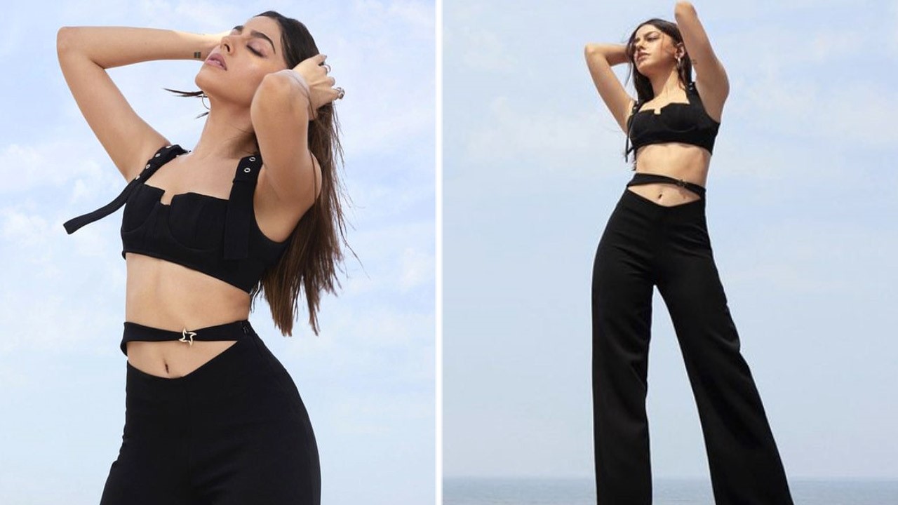 Alaya F dons chic black co-ord set for the promotions of her film U-Turn : Bollywood News