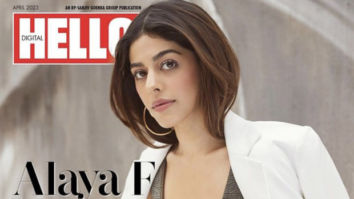 Alaya F gives power dressing a sassy twist with white pantsuit and brown embellished bralette as she turns cover girl for Hello Magazine