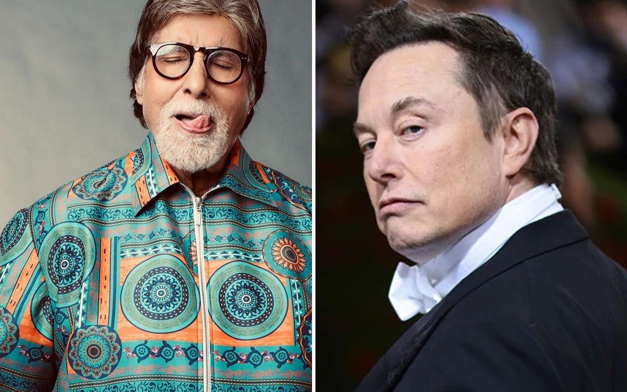 Amitabh Bachchan sings in appreciation of Elon Musk for blue tick restoration on Twitter: “Tu cheez badee hai musk musk” 