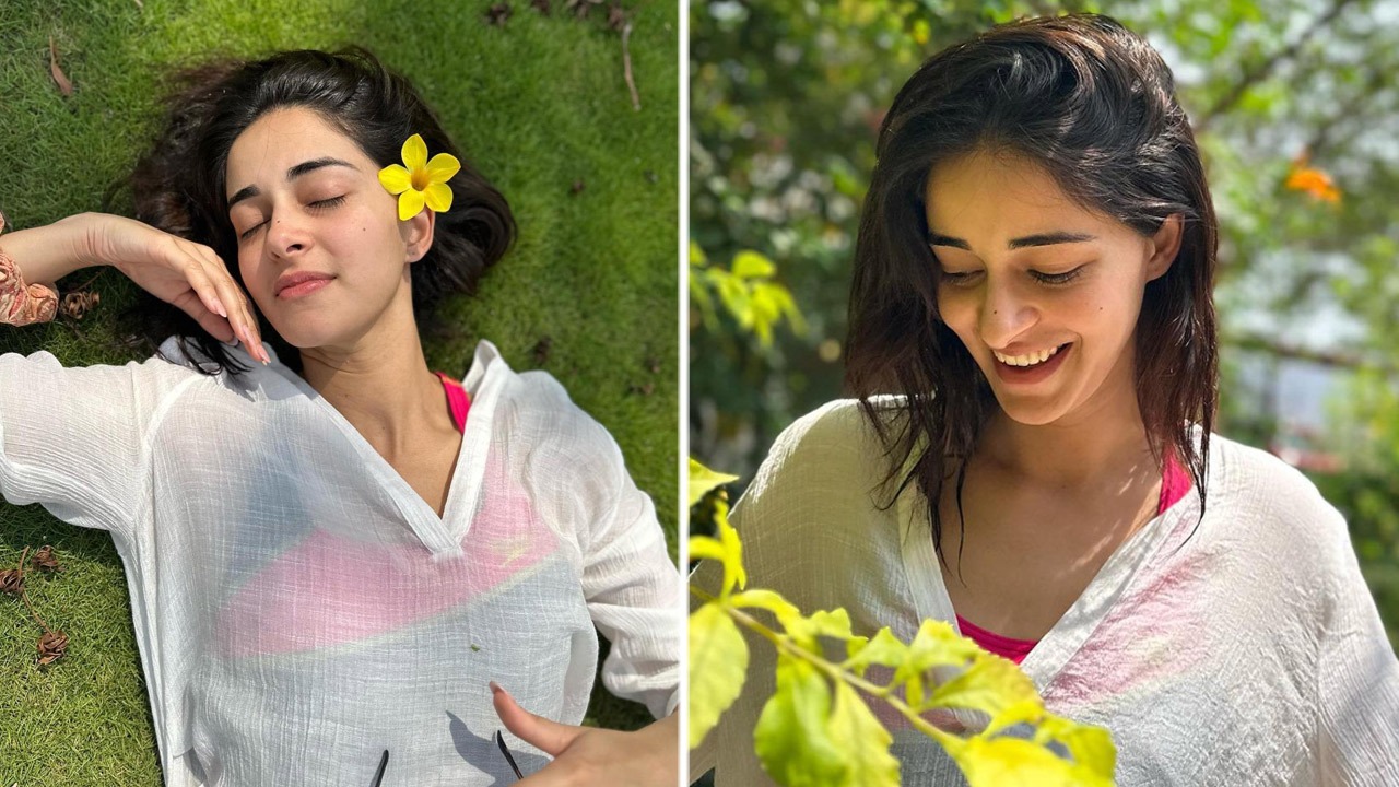 Ananya Panday shares photos of her ‘Sukoon’ moments on Instagram : Bollywood News