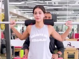 Ananya Panday’s cool workout sesh