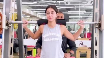 Ananya Panday’s cool workout sesh