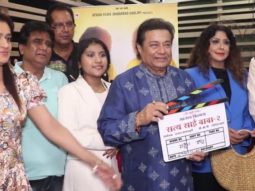 Anup Jalota , Ekta Jain and Tinaa Ghaai snapped at the song recording of Satya Sai Baba 2