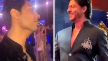 Aryan Khan smiles as he lovingly watches Shah Rukh Khan perform ‘Jhoome Jo Pathaan’ at NMACC gala, video goes viral