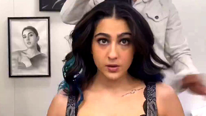 BTS of how Sara Ali Khan transformed into her ‘Gaslight’ character ‘Meesha’