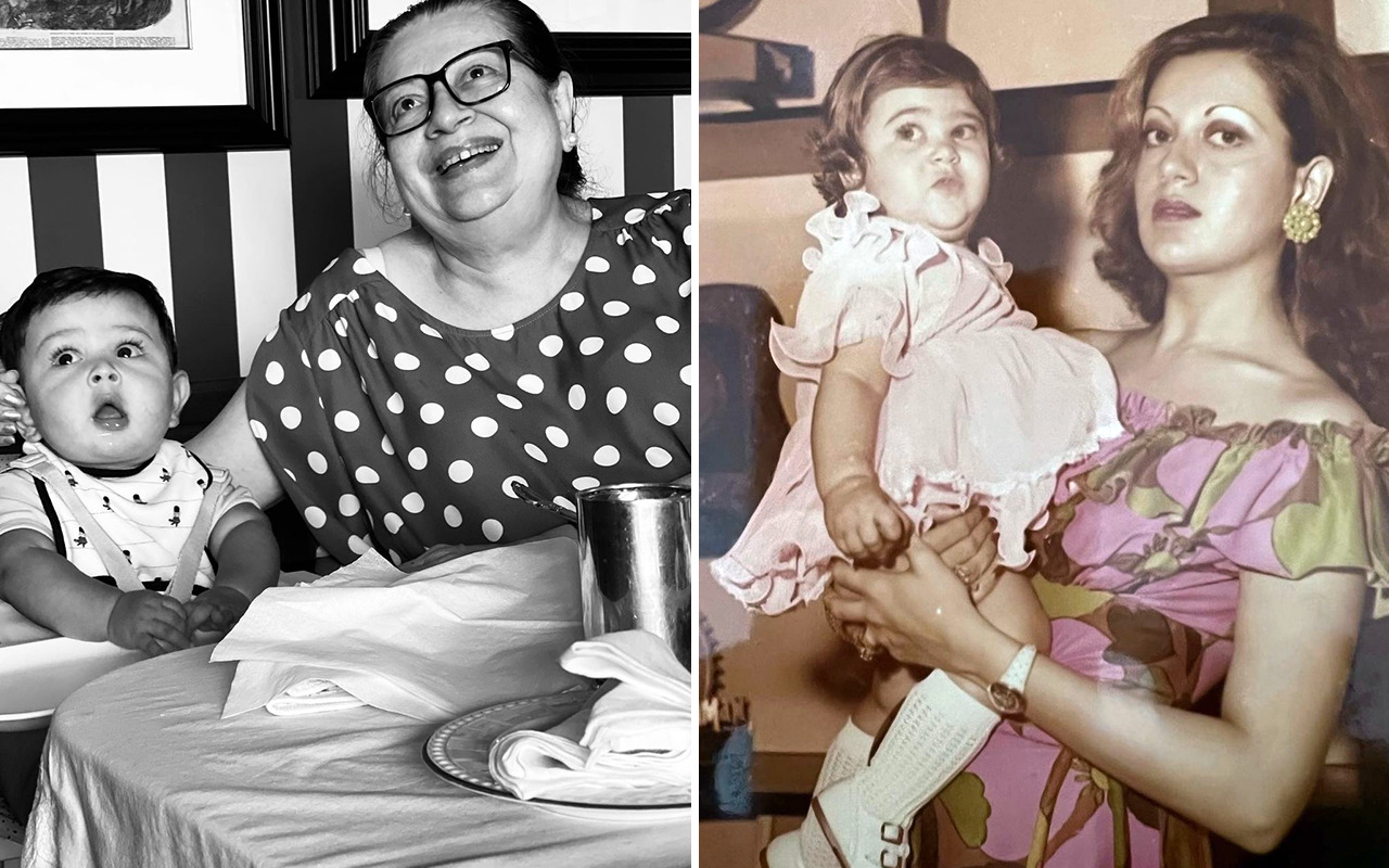 Kareena Kapoor Khan and Karisma Kapoor shares throwback pictures on mom Babita’s birthday; see posts