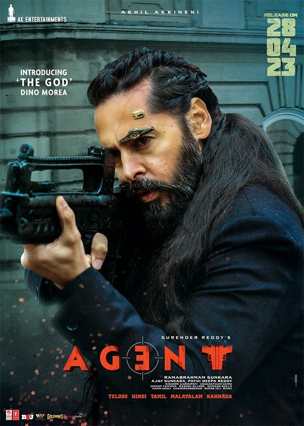 Dino Morea unveils first poster as a baddie in his Telugu debut Agent