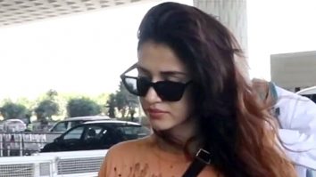 Disha Patani faults her flawless hair as paps click her at the airport